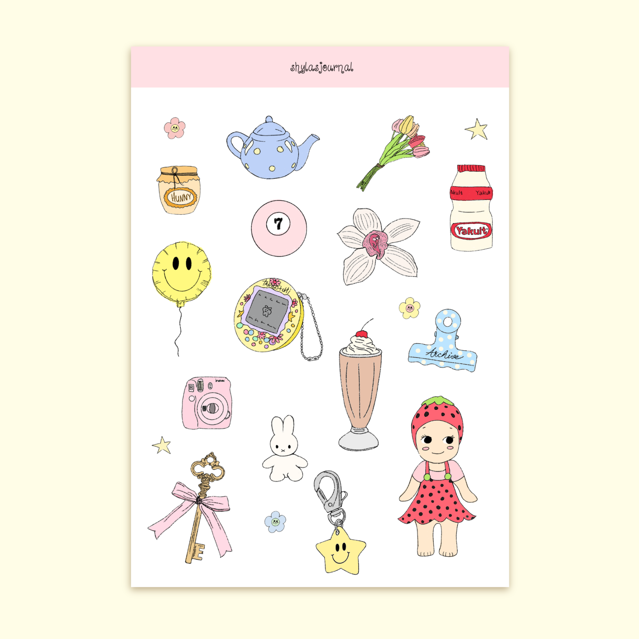 sticker sheets