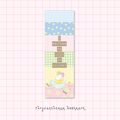 "i refuse to lose my whimsy" chrysanthemum bookmark