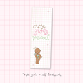 "cute girls read" kewpie bookmark