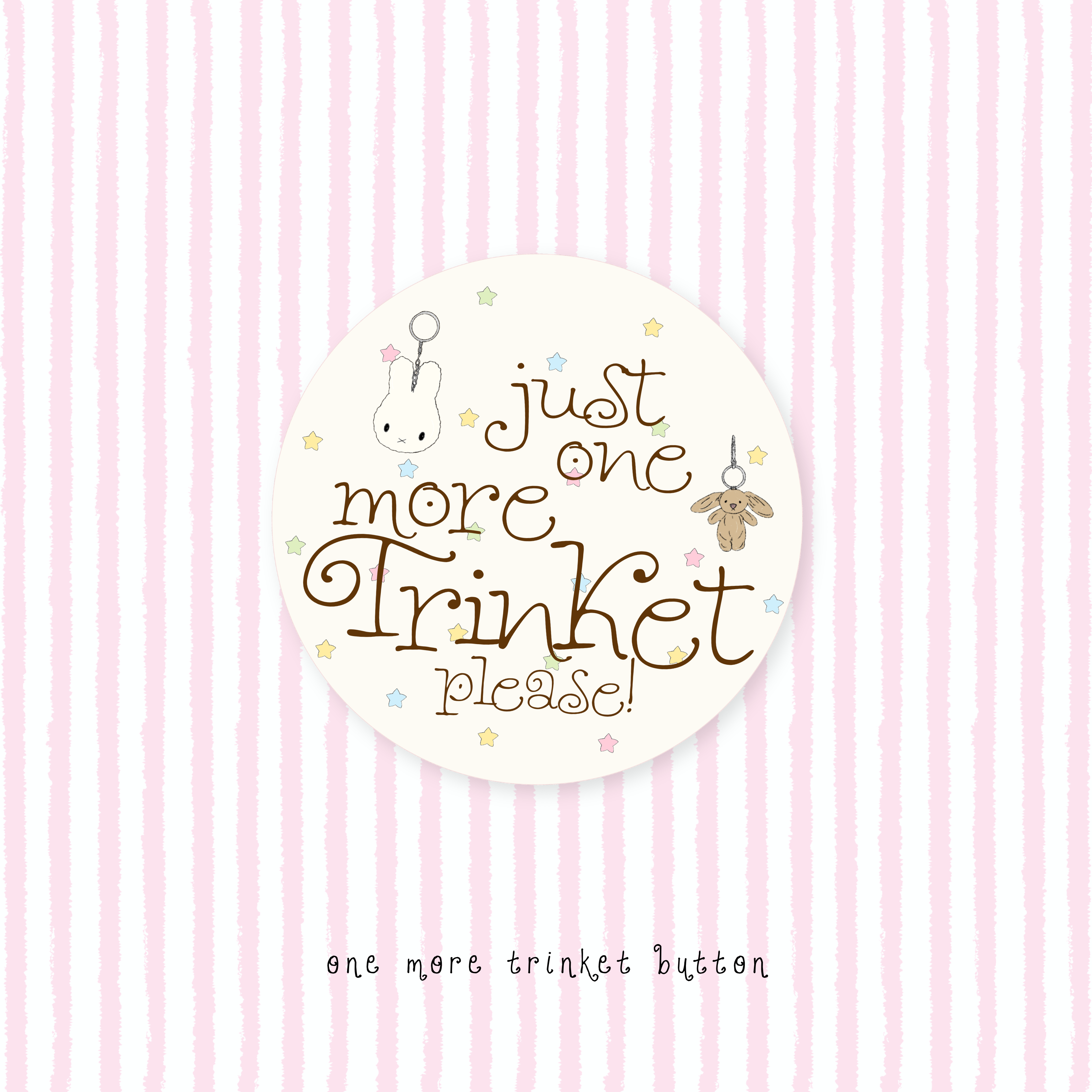 trinket girlie button pin duo pack