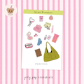 "girly pop essentials" vinyl sticker sheet - artistrybynana x shylasjournal