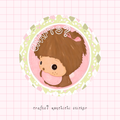 crafts? monkey baby sticker