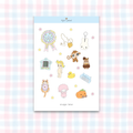 trinket lover sticker sheet