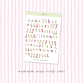watermelon script letters
