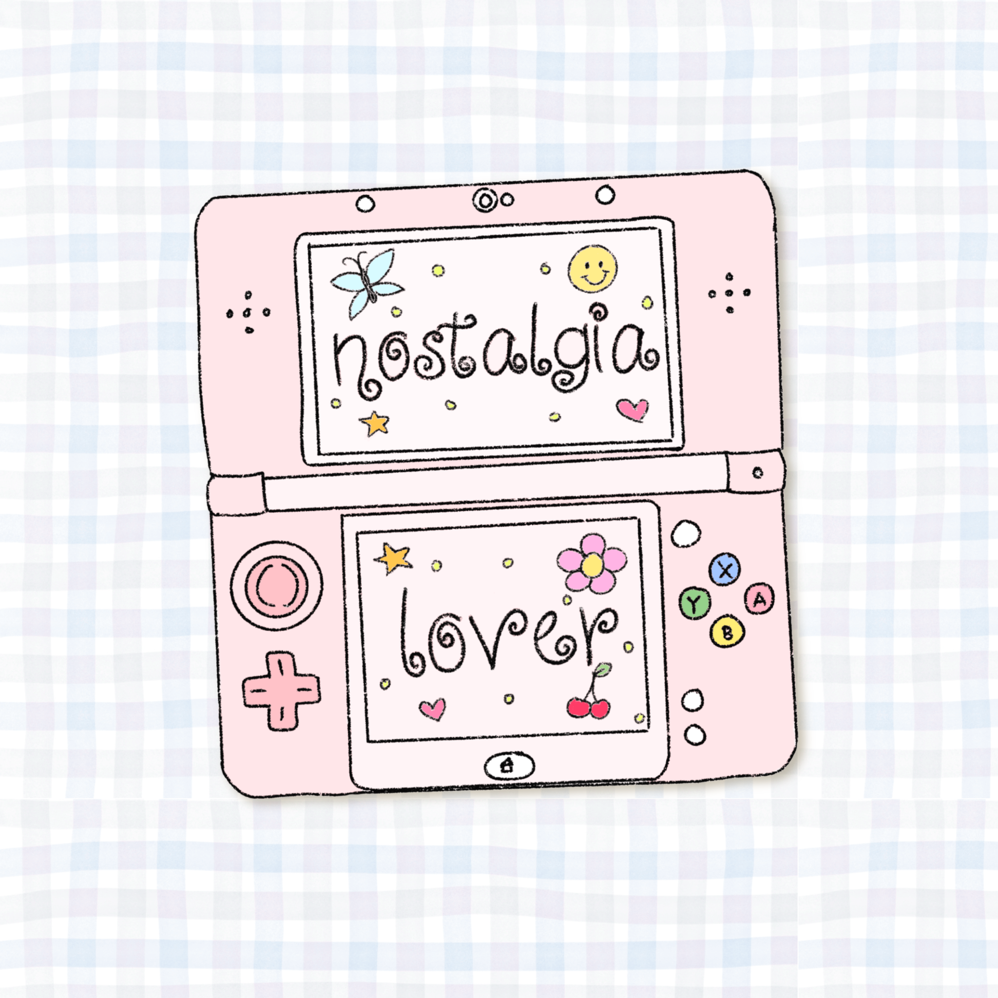 nostalgia lover vinyl sticker