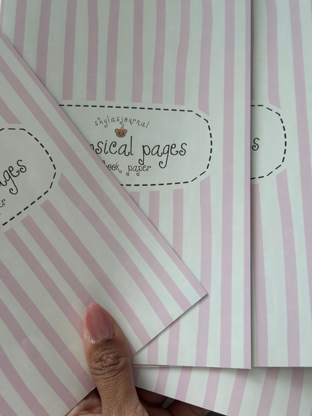 Whimsical Pages - Scrapbook Paper Booklet