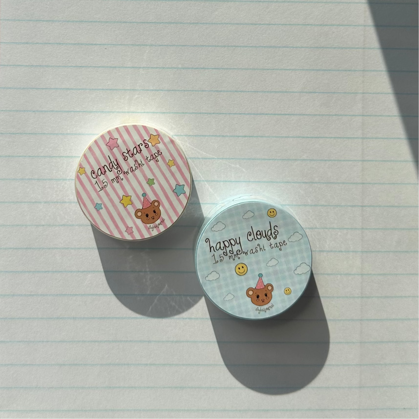 candy stars washi tape