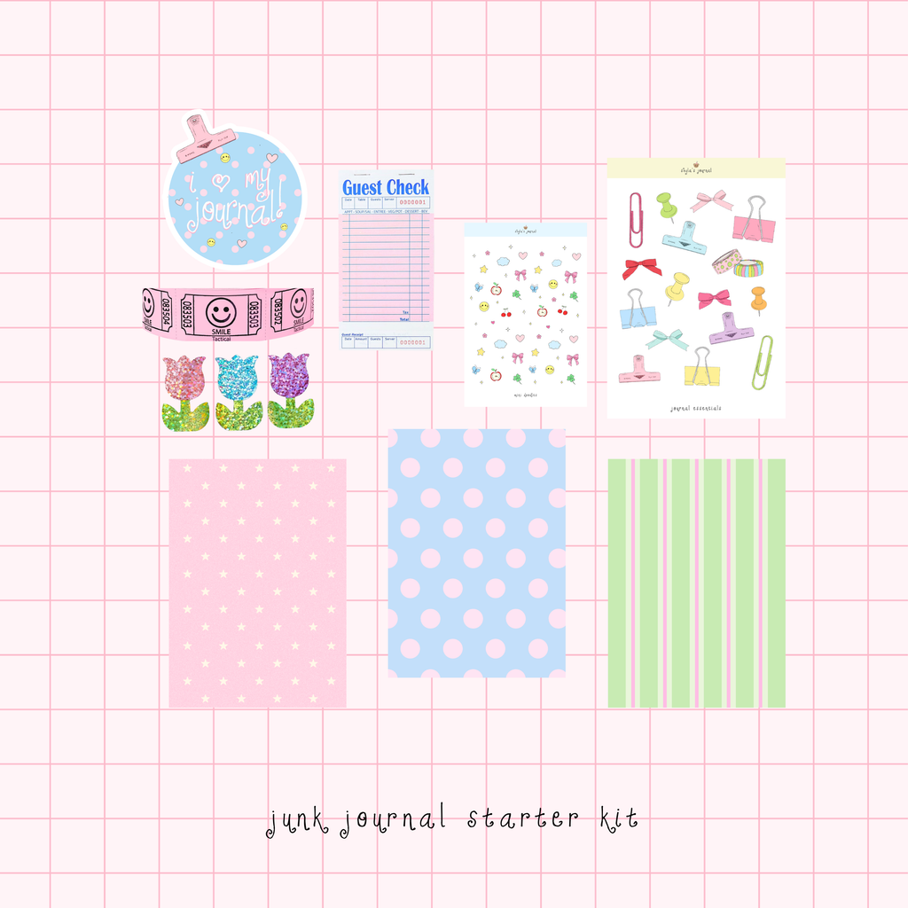 junk journal starter kit - edition 01