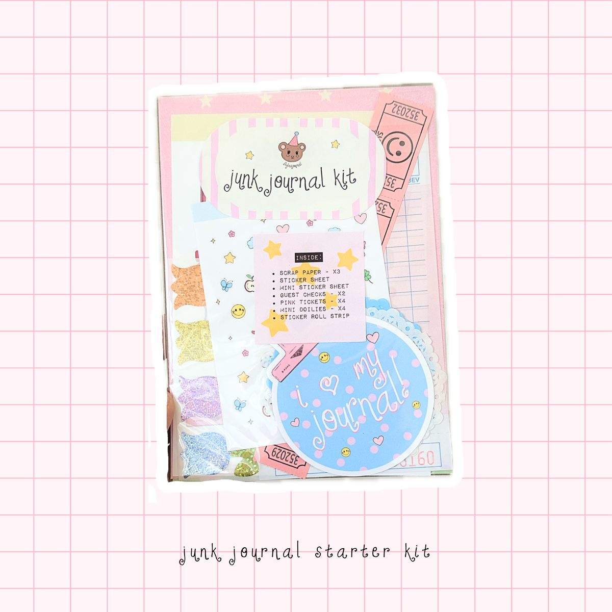 junk journal starter kit - edition 01