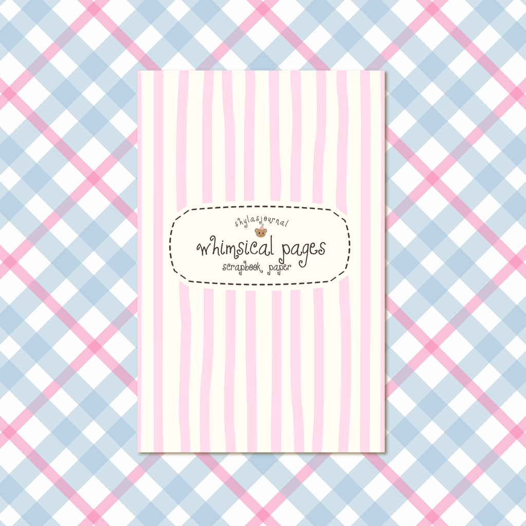 Whimsical Pages - Scrapbook Paper Booklet